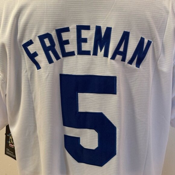 Los Angeles Dodgers Freddie Freeman # 5 Jersey , Unisex - Picture 7 of 16